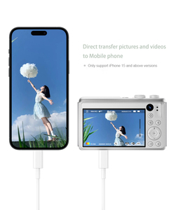 4k Retro micro máy ảnh kỹ thuật số p618 3.0 inch IPS màn hình hỗ trợ thẻ nhớ SD cho độ phân giải cao sinh viên bên selfies CMOS - Product Image 6