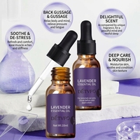Huile Essentielle de Massage Rose Lavande Armoise Hydratante Soin Corporel Usage Professionnel en Salon