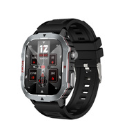 OEM 2,1 Zoll TFT Smartwatch mit BT-Anruffunktion, Smart-Alarmen, Schrittzählung und Fernüberwachung für Herren-Fitnessmarken