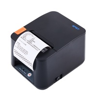SPRT-Impresora térmica de recibos de 80mm, cortador de papel automático, compatible con múltiples impresiones de códigos de barras 1D