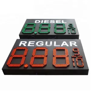 20 inch large number 6 digit module 7 segment led display