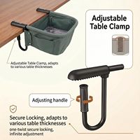 Hamac pour chat réglable à fixer sur table, lavable en machine, rembourrage doux en peluche, coussin résistant aux rayures en micro-tissu Ripstop pour