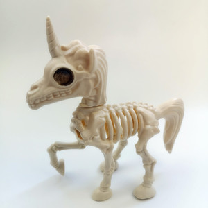 Nhựa động vật Chuột quạ cá gấu Unicorn rắn nhện ếch tắc kè Bọ Cạp thằn lằn Halloween thủ công Bộ Xương - Product Image 4