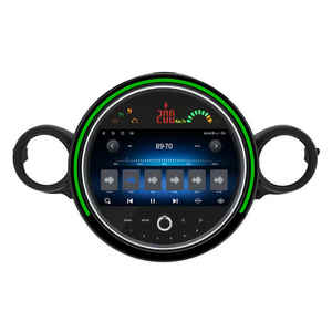 Radio de coche de 9 pulgadas para BME <span class=keywords><strong>Mini</strong></span> R56 (CD plateado) con luz ambiental Carplay Gps reproductor de navegación Multimedia Ips Touch ESTÉREO - Product Image 4