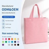 Sac fourre-tout non tissé vierge en gros, directement d'usine, avec découpe en D, personnalisable avec logo, laminé, réutilisable, écologique, pour courses en vrac