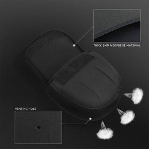 جراب حامل عجلة صيد صغيرة كبيرة مضادة للصدمات بجودة مضمونة للبيع بالجملة، غطاء لفائف الصيد من النيوبرين - Product Image 4