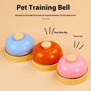 Timbre de plástico para mascotas al por mayor, dispositivo de entrenamiento para llamadas y comidas para perros con juguete educativo para gatos, timbre para mascotas, suministros para mascotas - Product Image 2