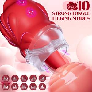 2 in 1 lingua rosa leccare e succhiare il capezzolo clit vibratore rosa Sex Toy vibratore di aspirazione per le donne stimolazione clitoridea femminile - Product Image 2