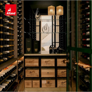 Muebles <span class=keywords><strong>de</strong></span> Lujo Personalizados <span class=keywords><strong>de</strong></span> MDF y Melamina, Gabinetes <span class=keywords><strong>de</strong></span> Cocina <span class=keywords><strong>de</strong></span> Roble Ahumado Sólido con Puertas <span class=keywords><strong>de</strong></span> Vidrio, Encimera <span class=keywords><strong>de</strong></span> Mármol y Fregadero - Product Image 4