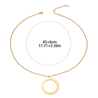 Collares de Joyería de Acero Inoxidable con Verso Religioso Islámico Árabe Musulmán Ayatul Kursi Eid para Hombres y Mujeres, Venta al por Mayor