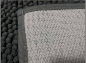 Alfombrillas de Baño Absorbentes para Inodoro, Alfombra Peluda con Respaldo de Látex Antideslizante - Product Image 5