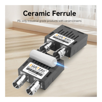 GIANTECH 1X9 TTL Transceivers à fibre optique DC 10M 1310nm 2KM ST Multimode Double Fibre Haute Performance Module Optique à Double Fibre