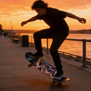 ZHOYA Planche de <span class=keywords><strong>Surf</strong></span> Terrestre V8 Deuxième Génération Améliorée pour l'Entraînement au Ski de <span class=keywords><strong>Surf</strong></span>, au <span class=keywords><strong>Surf</strong></span> Urbain et au Glisse de Mobilité - Product Image 5