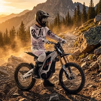 Moto tout-terrain pour adultes Surron Light Bee X, moteur 72V35Ah 10kW, zéro émission, suspension intégrale, moto électrique tout-terrain