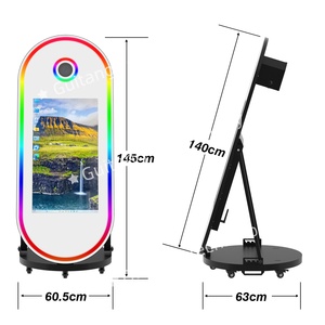 Appareil <span class=keywords><strong>photo</strong></span> miroir magique - Imprime rapidement des photos et offre des accessoires portables pour fêtes - Product Image 3
