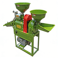 Moulin à riz commercial portable de haute qualité avec moteur 4KW, capacité de 300kg/h, broyeur de blé