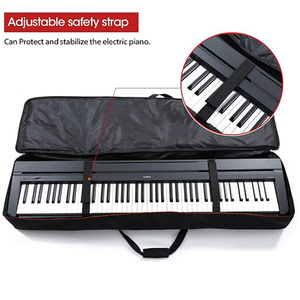 Custodia Imbottita Personalizzata per Tastiera a 88 Tasti, Borsa per Pianoforte - Product Image 2