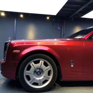 Wrapmaster 1.52*17ม. แรปโลหะเคลือบเงาสำหรับสัตว์เลี้ยงไวนิลมีกาวในตัว<span class=keywords><strong>สี</strong></span><span class=keywords><strong>แดง</strong></span>จิตวิญญาณสำหรับตกแต่งรถยนต์เปลี่ยนสีได้ - Product Image 3