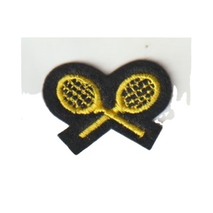 ผ้าสักหลาดปักโลโก้บนผ้าทอลายทแยงสำหรับเสื้อผ้าแผ่นแปะแนวกีฬาปรับแต่งได้ตามต้องการ - Product Image 1