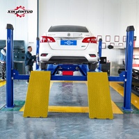 Xinjintuo - Elevador de Autos de 4 Postes en Oferta, Software de Descarga Gratuita, Equipo de Alineación, Máquina de Alineación de Ruedas 3D, Juego Completo