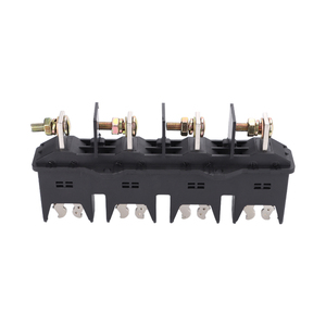 125A 4 Poles Low Voltage Cabinet Primary Main <strong>Circuit</strong> Fixed Plug-in CQZ6 Series Cabinet Device Fittings <strong>Dynamic</strong> Plug-in - Product Image 1