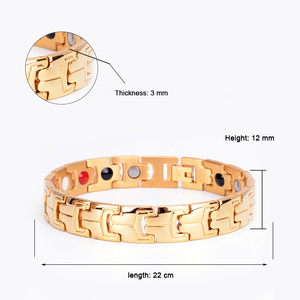 Engravable Logo Men's Genuine <strong>Bracelet</strong> Stainless Steel Black Boyfriend <strong>Bracelet</strong> <strong>Kinetic</strong> <strong>Energy</strong> <strong>Bracelet</strong> - Product Image 6