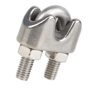 Dây thừng Clip din741stainless thép 304 dây cáp clip dây kẹp