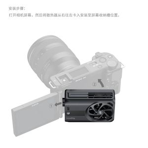 Ventilador de Refrigeración para Cámara SmallRig 5329 con Batería Integrada, Montaje Directo, Refrigeración Activa para Sony <span class=keywords><strong>A7</strong></span> IV A7S <span class=keywords><strong>III</strong></span> FX3 FX30 <span class=keywords><strong>Canon</strong></span> R5 II - Product Image 1