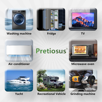 Pretiosus Inverter 3000 Watt Dc à Ac Pure Sine Wave Solar/voiture/appareil Power System Inverter Power Converter avec LCD