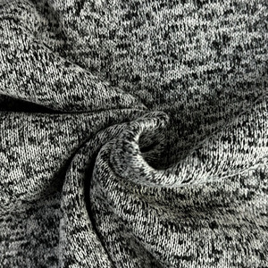 100% Anti-boulochage brossé Polyester Melange polaire confortable Durable tricoté chaud tissu pour manteaux vestes pour garçons filles - Product Image 2