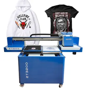 New Design DTG dtf printer t shirt printing machine Polo Shirt Printers Screen Printing Dtg Hybrid Oval l1119