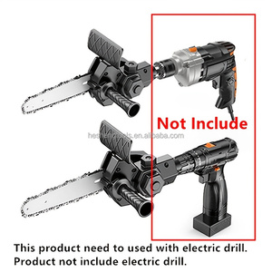 Taladro eléctrico de 6 pulgadas modificado a accesorio de motosierra eléctrica, accesorio convertidor de motosierras eléctricas, corte de carpintería - Product Image 5