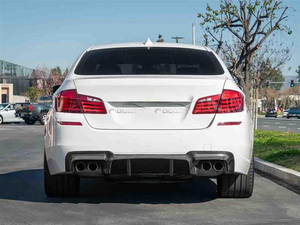 DTM estilo fibra de carbono tope posterior labio Fin Spoiler Winglet del divisor del difusor para <span class=keywords><strong>BMW</strong></span> F10 M5 <span class=keywords><strong>2012</strong></span>-2017 - Product Image 2