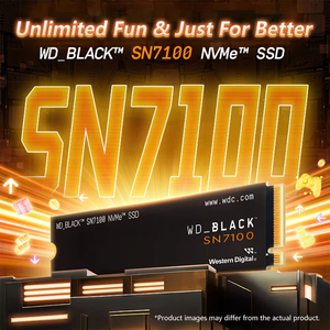 Black SN7100 500GB 1TB 2TB 4TB NVMe Internal Gaming Solid State Drive Gen4 PCIe M.2 2280, hingga 7250 MB/s, Cocok untuk PS5 - Product Image 2