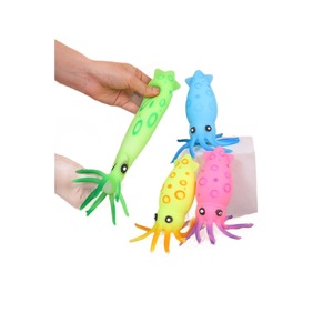2025 Wholesales Custom <b>Squishy</b> Fidget Pressure Stress Relief Squeeze Squid Toy for Kids Adult - Product Image 4