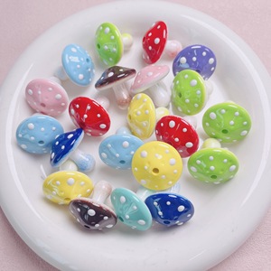 Perline Acriliche a Forma di Fungo, Ciondoli Fai da Te per <span class=keywords><strong>Bracciali</strong></span> e Collane, Perline Decorative per Artigianato - Product Image 2