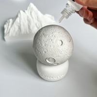Diffuseur d'huiles essentielles en pierre écologique en forme de lune, désodorisant parfumé pour l'air