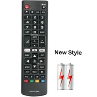 Télécommande RCU AKB75375608 Nouvelle et Très Demandée pour Téléviseurs Intelligents LG LED avec Boutons NETFLIX et Amazon