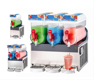 Machine à Granité Professionnelle 1, 2 ou 3 Bacs – Machine à Slush Puppy et Boissons Glacées Commerciales d'Occasion - Product Image 1