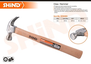 94583-94584 buen precio nuevo <span class=keywords><strong>de</strong></span> alta calidad reparación martillo <span class=keywords><strong>de</strong></span> garra martillo con mango <span class=keywords><strong>de</strong></span> <span class=keywords><strong>madera</strong></span> - Product Image 5
