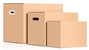 Vật liệu tái chế hộp các tông sóng tùy chỉnh in bao bì màu Nâu carton để vận chuyển bao bì giao hàng - Product Image 2