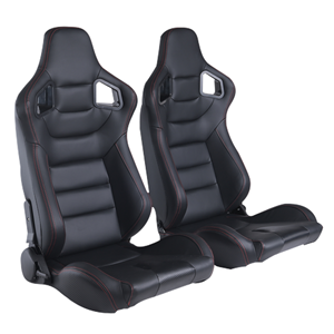Manufacturers Wholesale Black and Gray Car <strong>Seats</strong> Modified with Adjustable Angle Racing <strong>Seats</strong> - Product Image 6