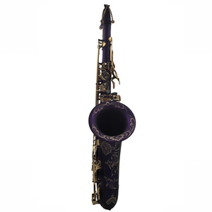 Saxophone ténor de style <span class=keywords><strong>Mark</strong></span> <span class=keywords><strong>VI</strong></span> laqué violet pour usage professionnel Eastern Music Pro - Product Image 6