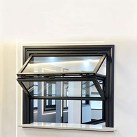 Ventana Corredera Ultrafina Minimalista de Aleación de Aluminio con Vidrio Laminado para Cafetería, Terraza Exterior o Puerta de Paso