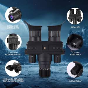 야간 투시경 고글 쌍안경 성인용 4K 헤드 마운트 적외선 NVG 사냥 야간에 야외 클리어 비전 - Product Image 6