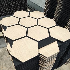 Panneaux acoustiques en bois pour murs intérieurs, insonorisants, autocollants, décoration de salon - Product Image 5