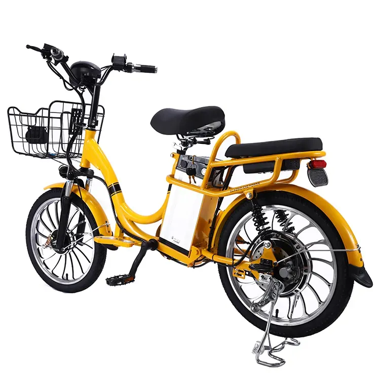 La mejor bicicleta eléctrica de ciudad, de 20 pulgadas y 500W Motor, 60V, entrega de batería extraíble, ciclo híbrido, Scooter de carretera de carga, bicicleta eléctrica