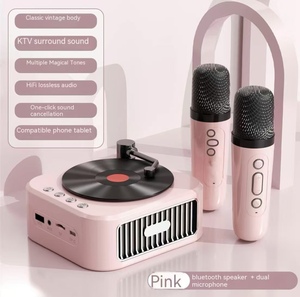 Mini Altoparlante Stereo Classico con Microfono, Ottimo per Casa, Viaggi, Feste, Giradischi Retrò, Radio, <span class=keywords><strong>Tutti</strong></span> <span class=keywords><strong>i</strong></span> <span class=keywords><strong>Generi</strong></span> - Product Image 6