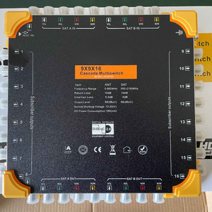 9x16 với bộ chuyển đổi tích hợp vệ tinh multiswitches <span class=keywords><strong>9</strong></span> sat đầu vào <span class=keywords><strong>16</strong></span> đầu ra TV <span class=keywords><strong>multiswitch</strong></span> cascadeable - Product Image 2