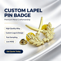 Pins en émail de collection haut de gamme, badges de revers en métal plaqué or, logo personnalisé pour cadeaux, souvenirs, faveurs de mariage, vente en gros